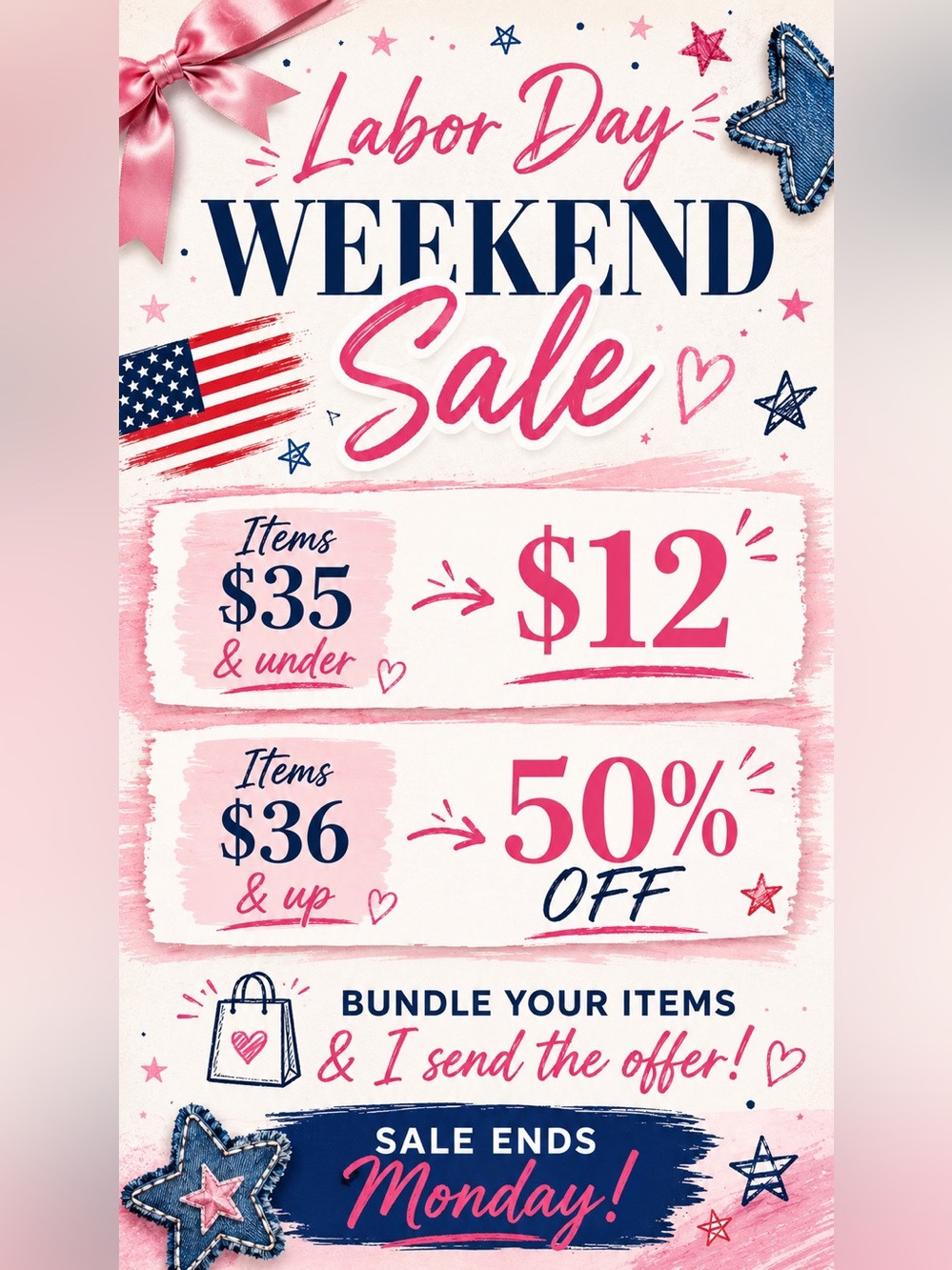 Labor Day Closet Sale!